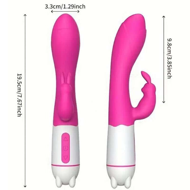 ARMONY - HAPPY VIBRATOR & STIMULATOR RABBIT ROSE - Toys "n" Us
