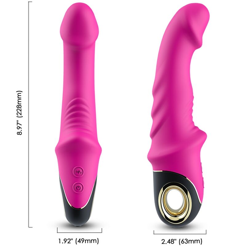 ARMONY - JOYBLADE DILDO VIBRATOR ROTATOR FUCHSIA - Toys "n" Us