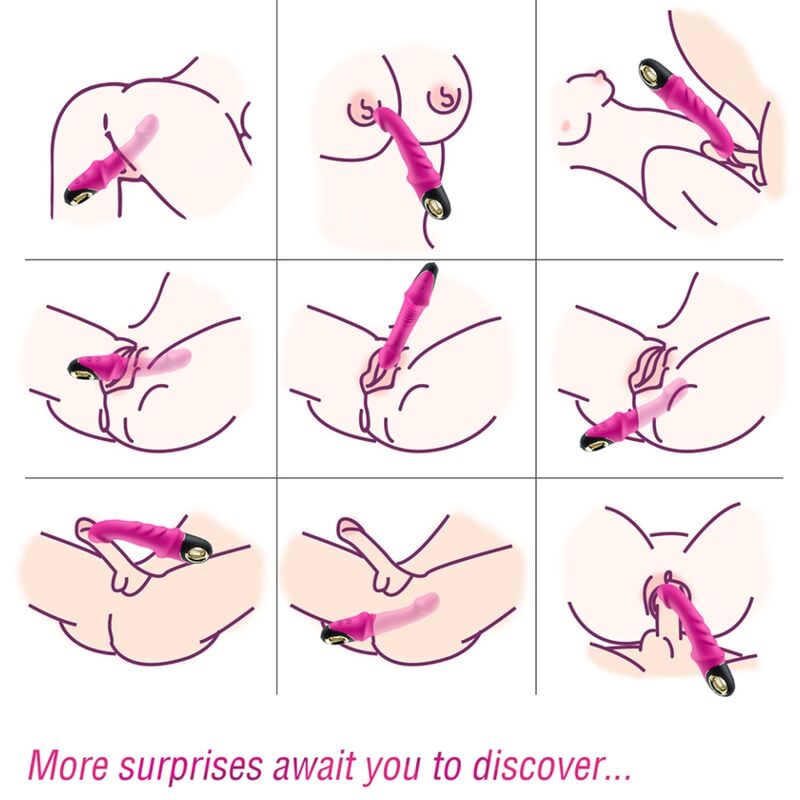 ARMONY - JOYBLADE DILDO VIBRATOR ROTATOR FUCHSIA - Toys "n" Us