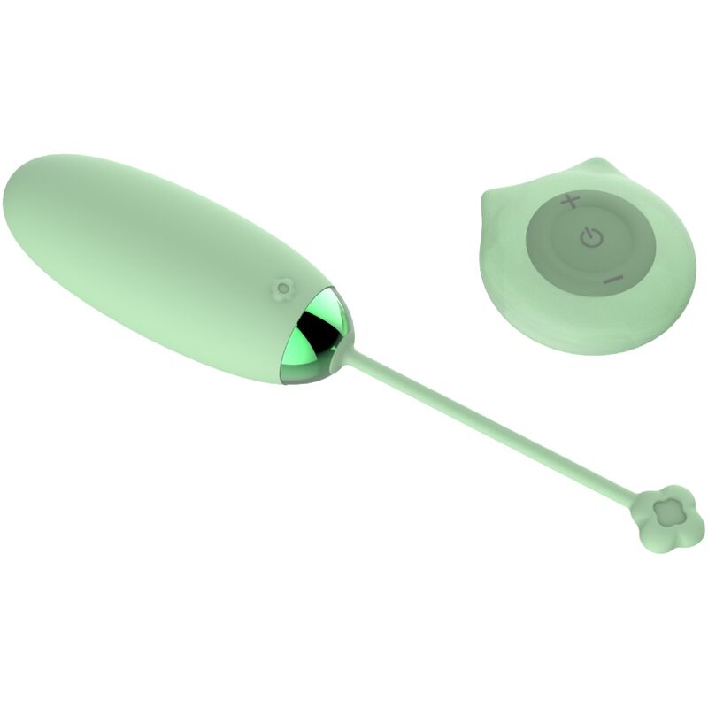 ARMONY - KITTY FUN EGG VIBRATOR REMOTE CONTROL 10 VIBRATIONS GREEN - Toys "n" Us