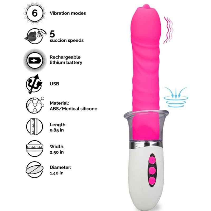 ARMONY - LIBERTY VIBRATOR & THRUSTING WITH TONGUE - Toys "n" Us