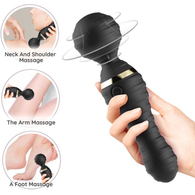 ARMONY - MASSAGER E VIBRADOR FREEDO PEQUENO PRETO - Toys "n" Us