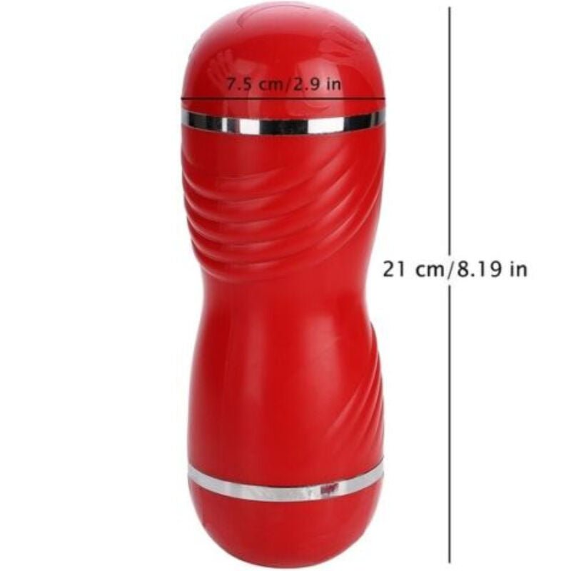 ARMONY - MASTURBADOR DUPLO VAGINA E BOCA VERMELHA - Toys "n" Us
