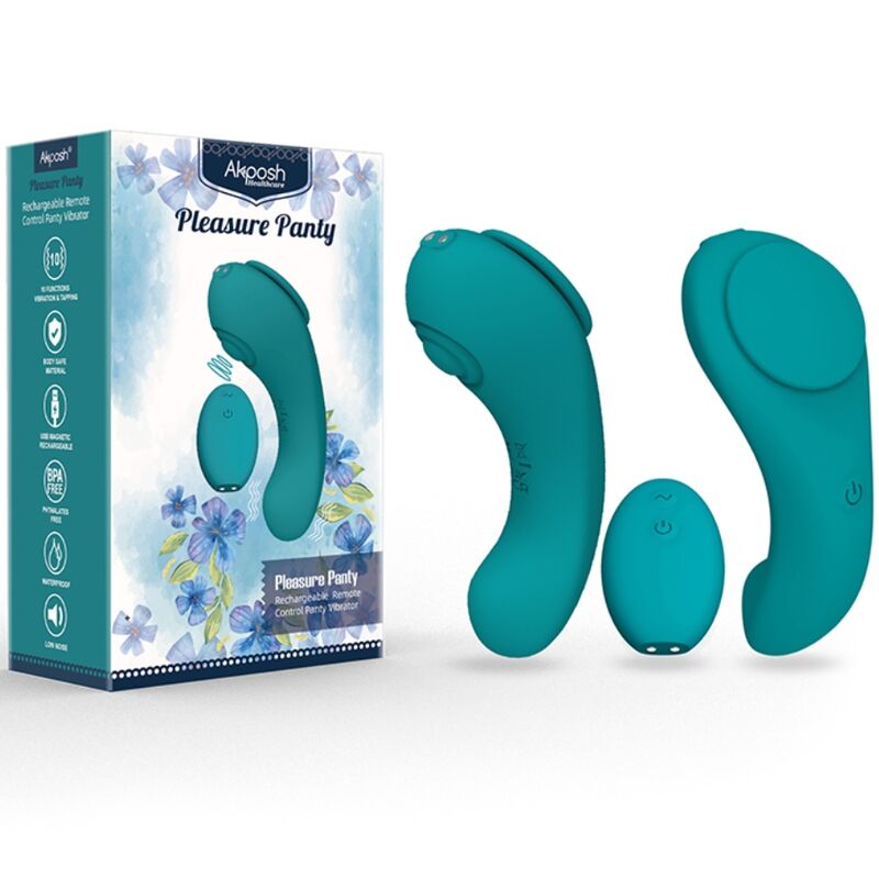 ARMONY - PLEASURE PANTY VIBRATOR REMOTE CONTROL 3 SPEEDS GREEN - Toys "n" Us