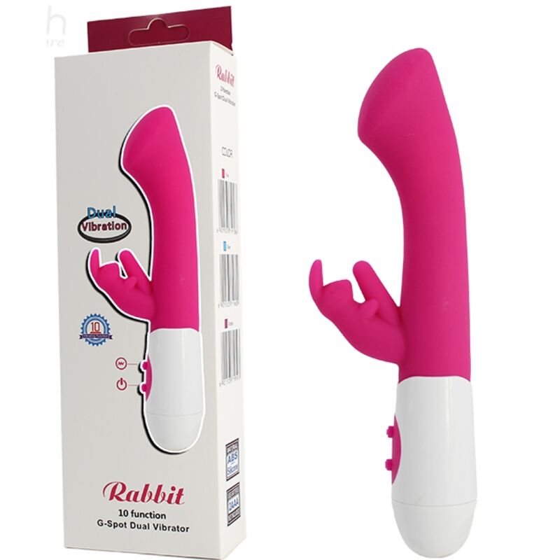 ARMONY - RABBIT VIBRATOR & STIMULATOR G SPOT 10 SPEEDS PINK - Toys "n" Us