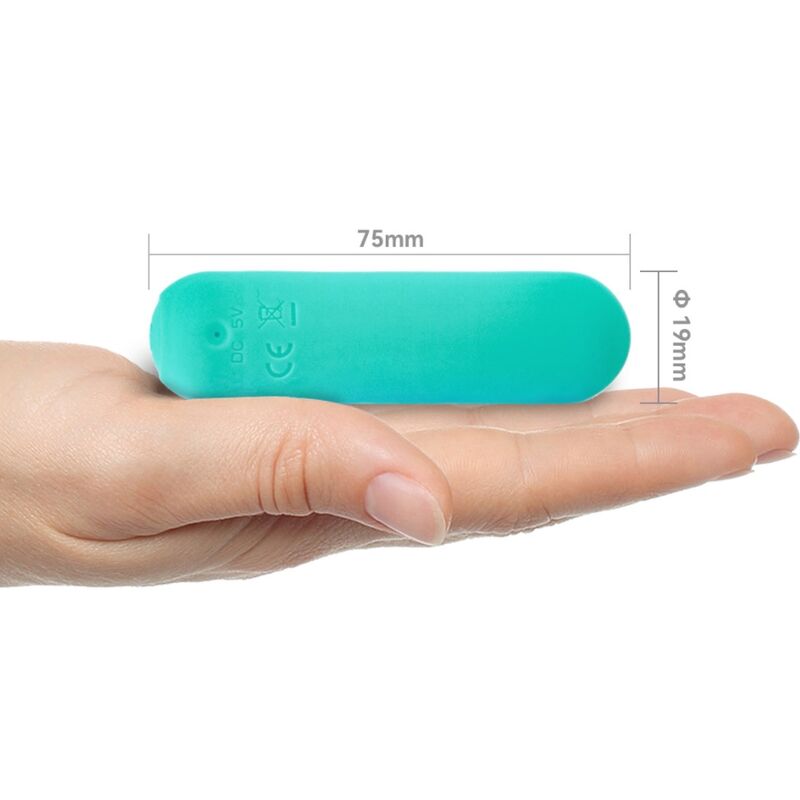ARMONY - SPLASH HAHA VIBRATOR BULLET SILICONE 10 VIBRATIONS 75 X 19 CM GREEN - Toys "n" Us