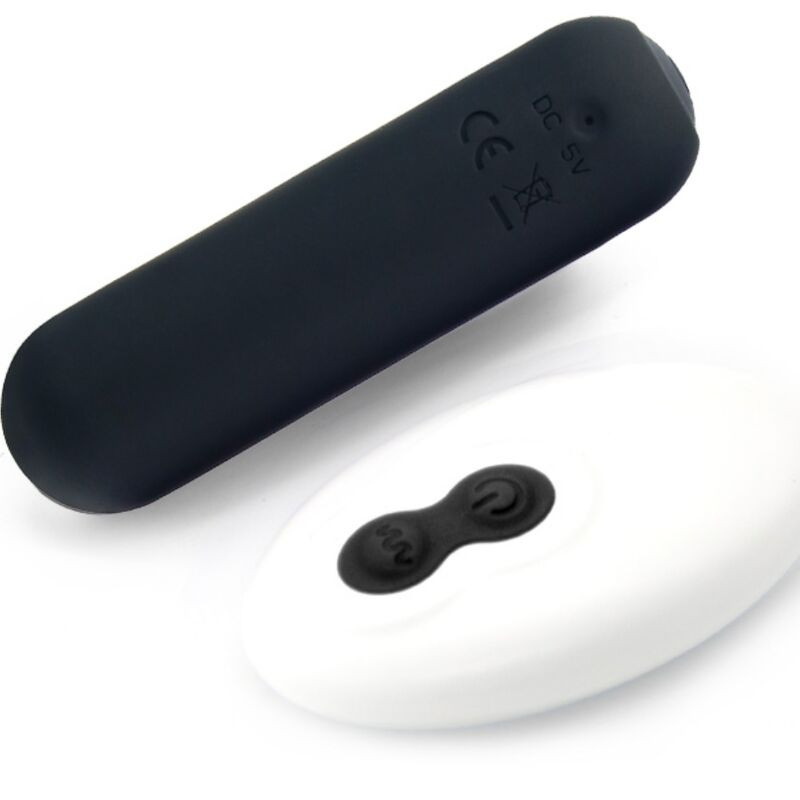 ARMONY - SPLASH JOIE VIBRATOR BULLET SILICONE REMOTE CONTROL 10 VIBRATIONS 75 X 19 CM BLACK - Toys "n" Us