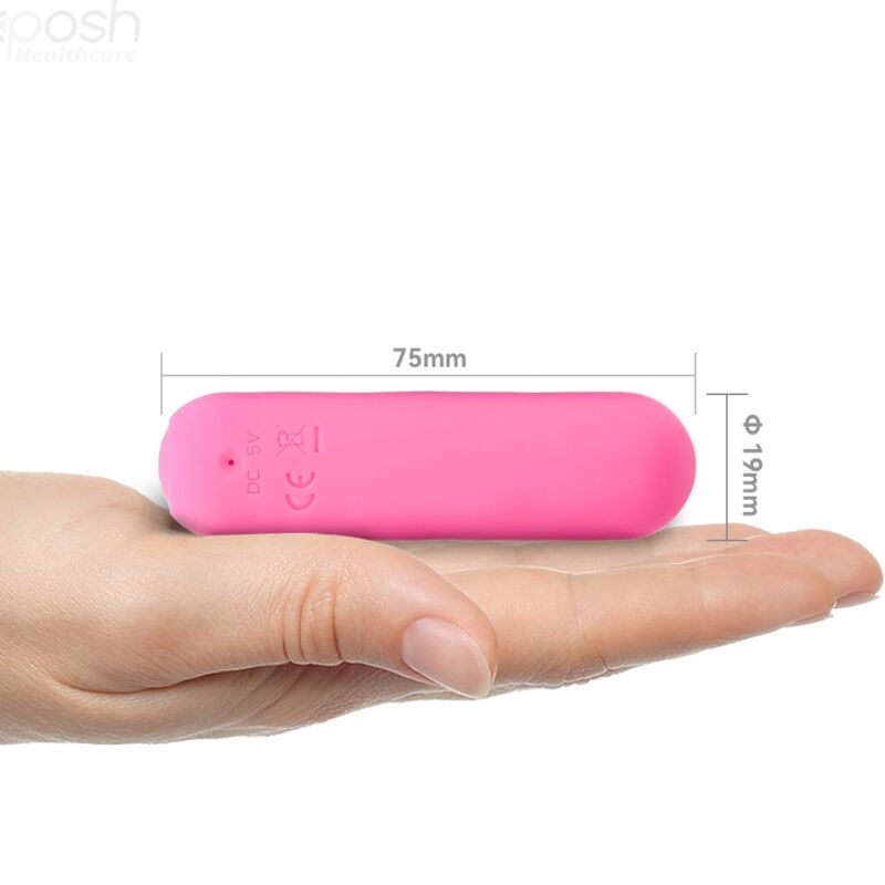 ARMONY - SPLASH JOIE VIBRATOR BULLET SILICONE REMOTE CONTROL 10 VIBRATIONS 75 X 19 CM PINK - Toys "n" Us