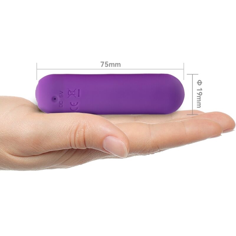 ARMONY - SPLASH JOIE VIBRATOR BULLET SILICONE REMOTE CONTROL 10 VIBRATIONS 75 X 19 CM PURPLE - Toys "n" Us