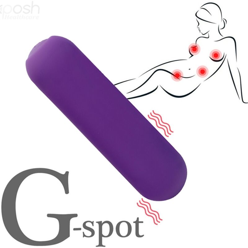 ARMONY - SPLASH JOIE VIBRATOR BULLET SILICONE REMOTE CONTROL 10 VIBRATIONS 75 X 19 CM PURPLE - Toys "n" Us