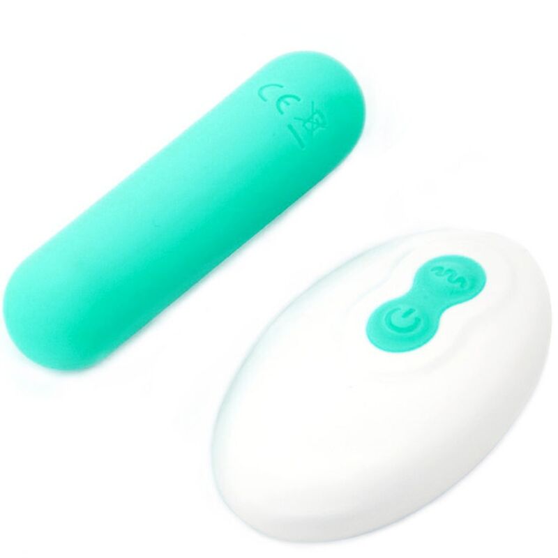 ARMONY - SPLASH JOLINE VIBRATOR BULLET SILICONE REMOTE CONTROL 10 VIBRATIONS 65 X 15 CM GREEN - Toys "n" Us