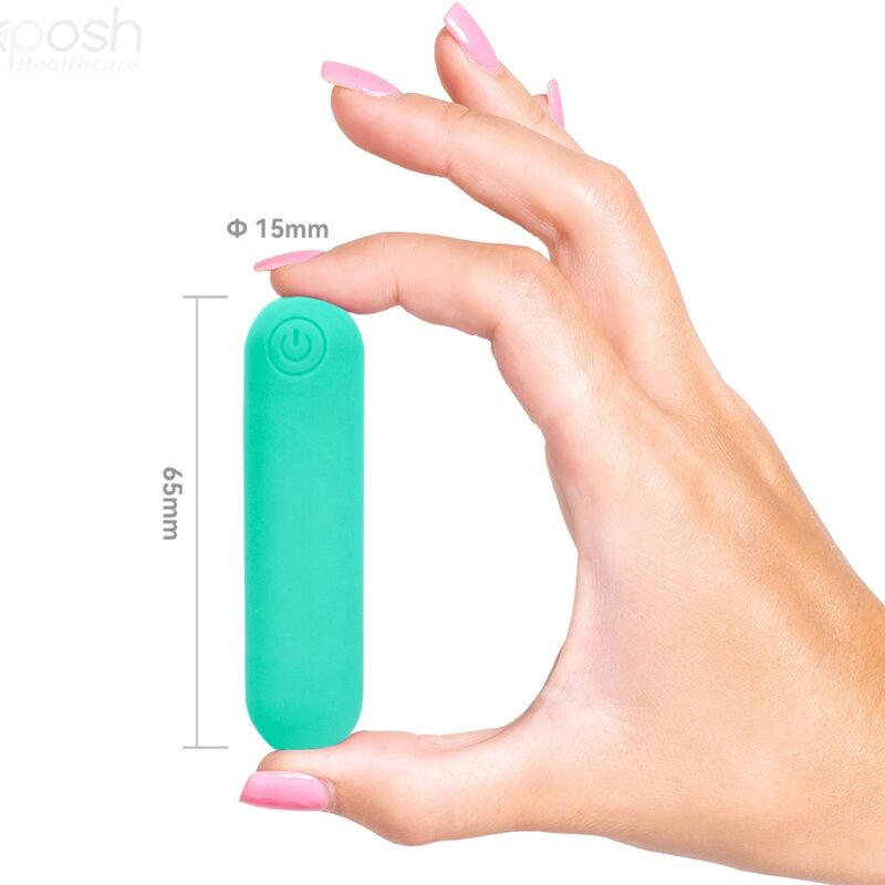 ARMONY - SPLASH JOLINE VIBRATOR BULLET SILICONE REMOTE CONTROL 10 VIBRATIONS 65 X 15 CM GREEN - Toys "n" Us