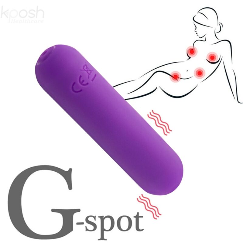 ARMONY - SPLASH JOLINE VIBRATOR BULLET SILICONE REMOTE CONTROL 10 VIBRATIONS 6.5 X 1.5 CM PURPLE - Toys "n" Us