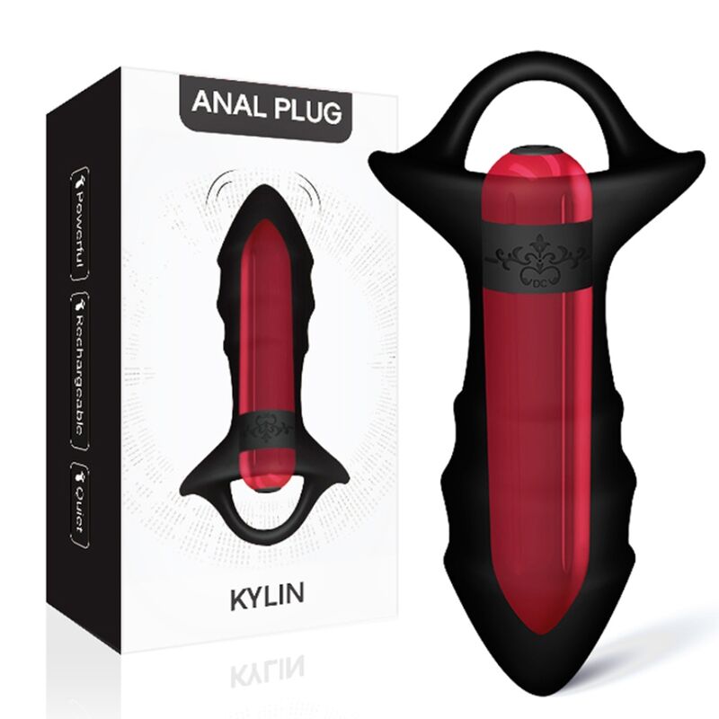 ARMONY - VIBRADOR DE DEDO KYLIN E CONTROLE REMOTO DE PLUG ANAL PRETO - Toys "n" Us