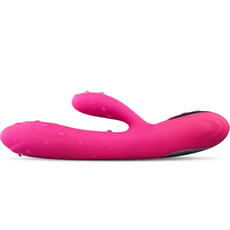 ARMONY - VIBRADOR E ESTIMULADOR FLEXÍVEL COM EFEITO DE CALOR FÚCSIA - Toys "n" Us