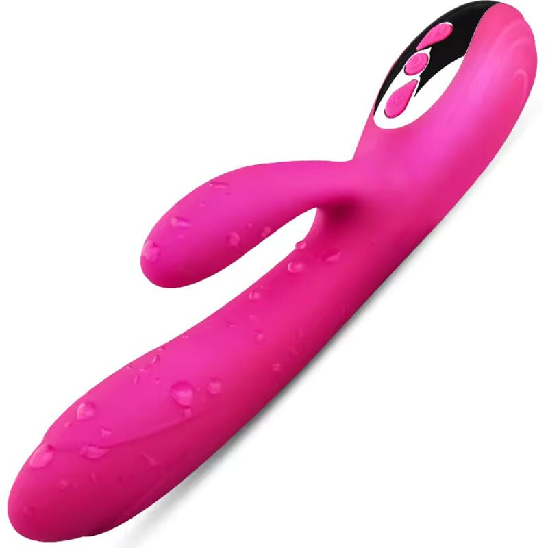 ARMONY - VIBRADOR E ESTIMULADOR FLEXÍVEL COM EFEITO DE CALOR FÚCSIA - Toys "n" Us
