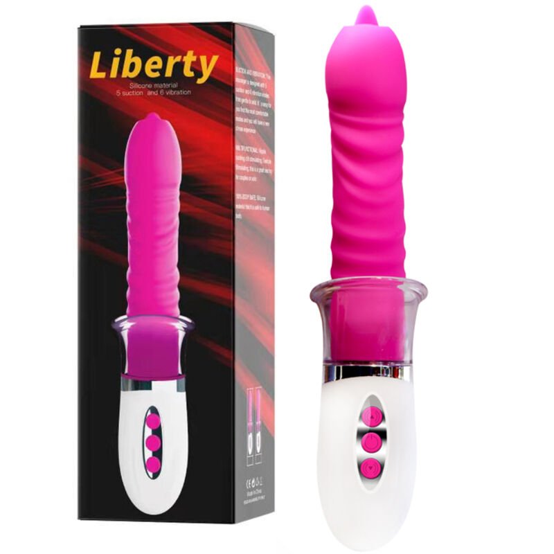 ARMONY - VIBRADOR LIBERTY E IMPULSO COM LÍNGUA - Toys "n" Us