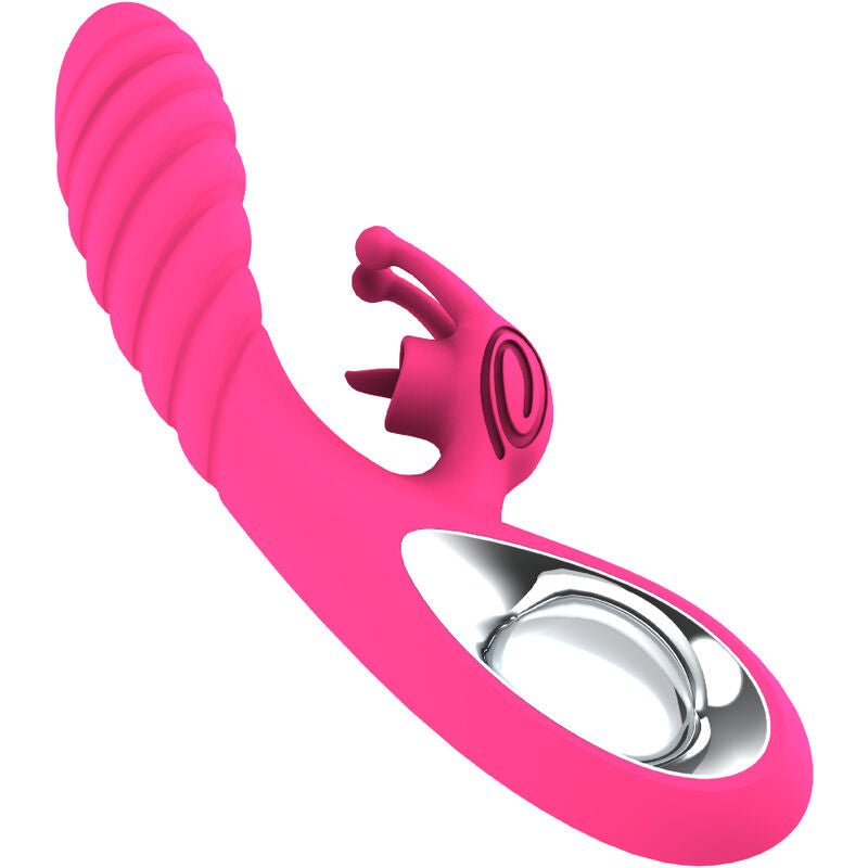 ARMONY - VICKY RABBIT VIBRATOR WITH FUCHSIA PULL RING TONGUE - Toys "n" Us