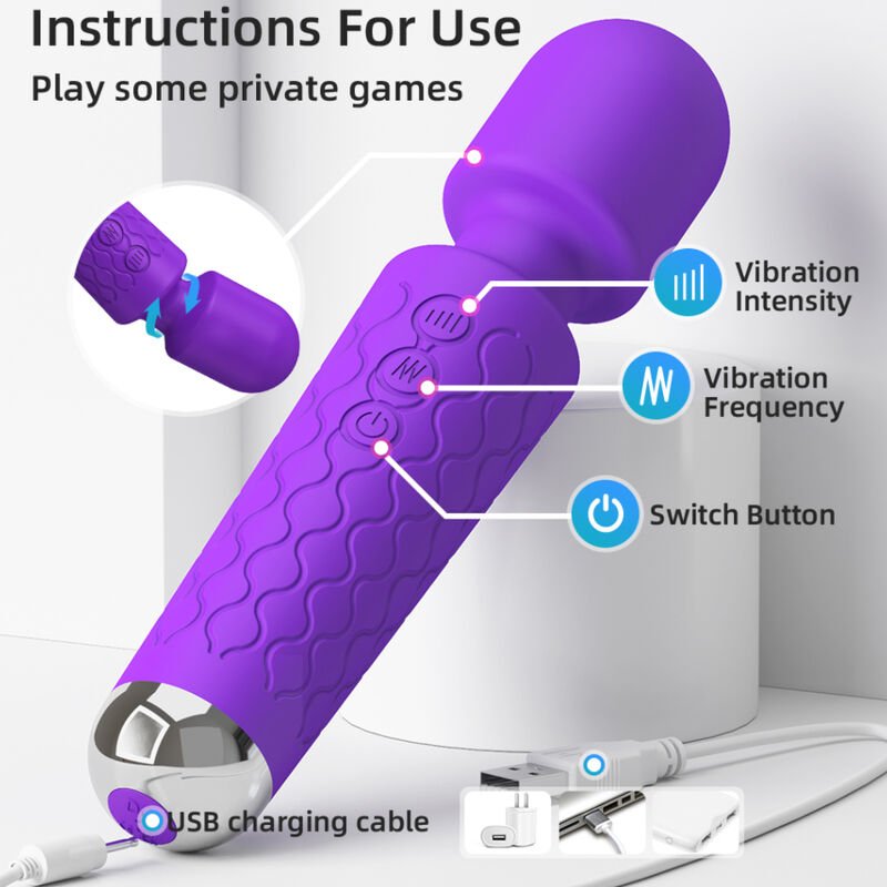 ARMONY - VIOLET MASSAGER & VIBRATOR - Toys "n" Us