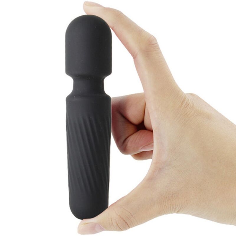 ARMONY - YOUR MAGIC MASSAGER & VIBRATOR RECHARGEABLE 10 VIBRATIONS BLACK - Toys "n" Us