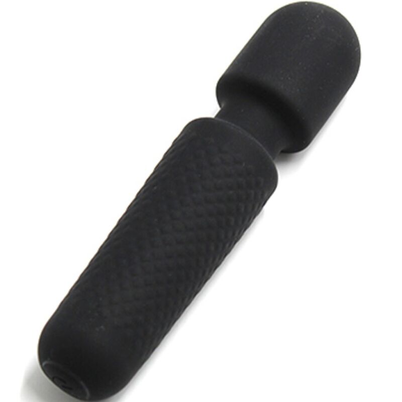 ARMONY - YOUR MAGIC MASSAGER & VIBRATOR RECHARGEABLE 10 VIBRATIONS WAND DOTS BLACK - Toys "n" Us