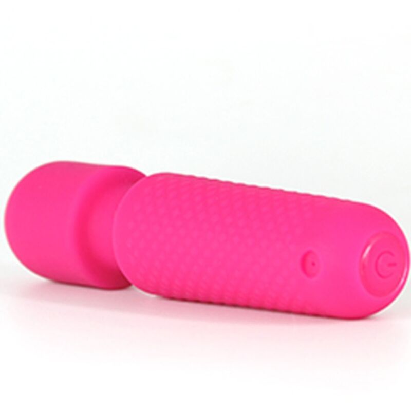ARMONY - YOUR MAGIC MASSAGER & VIBRATOR RECHARGEABLE 10 VIBRATIONS WAND DOTS PINK - Toys "n" Us