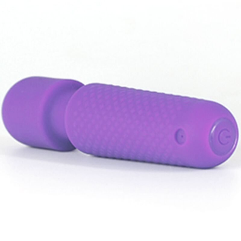 ARMONY - YOUR MAGIC MASSAGER & VIBRATOR RECHARGEABLE 10 VIBRATIONS WAND DOTS PURPLE - Toys "n" Us