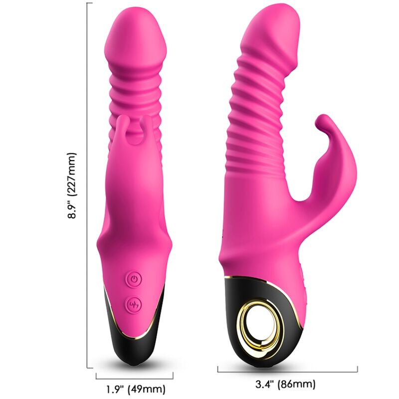 ARMONY - ZING DILDO VIBRADOR COELHO FÚCSIA - Toys "n" Us