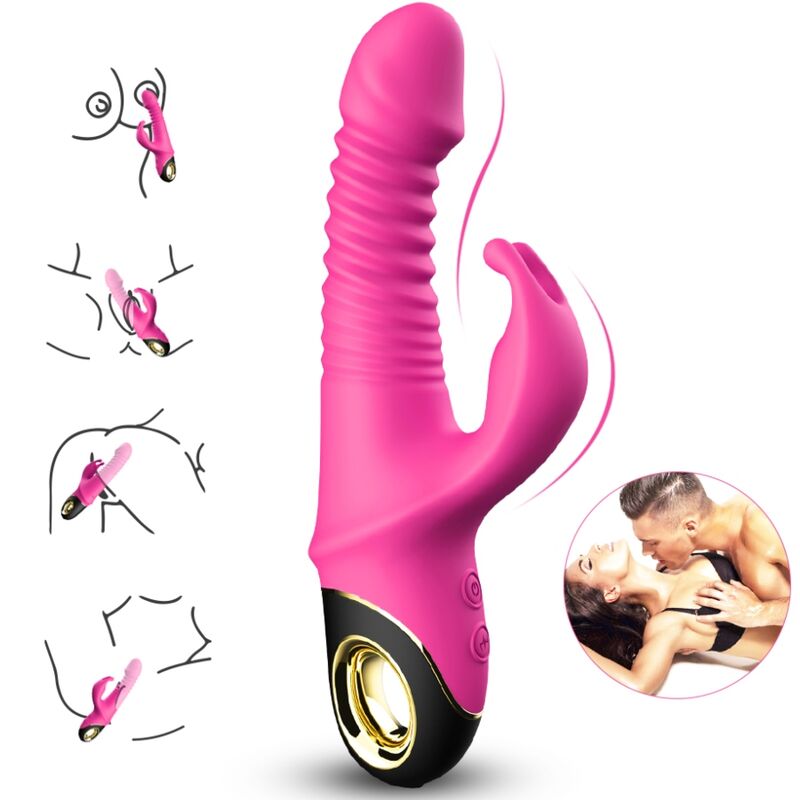 ARMONY - ZING DILDO VIBRADOR COELHO FÚCSIA - Toys "n" Us