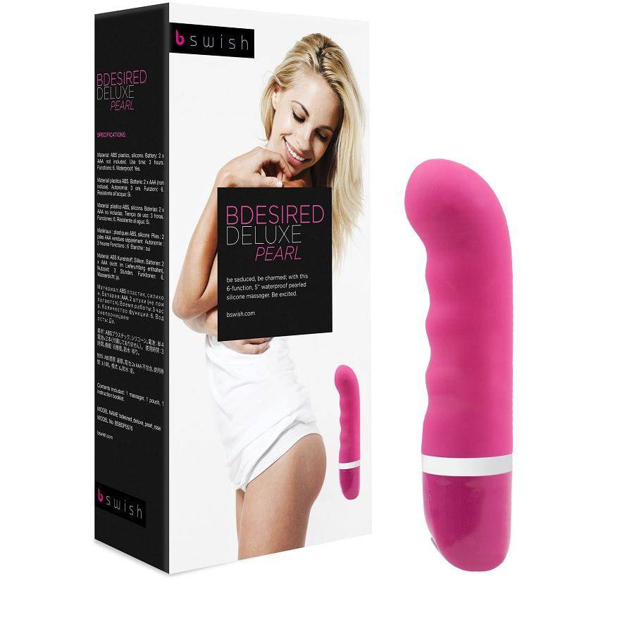B SWISH - BDESIRED DELUXE PEARL VIBRADOR ROSA - Toys "n" Us