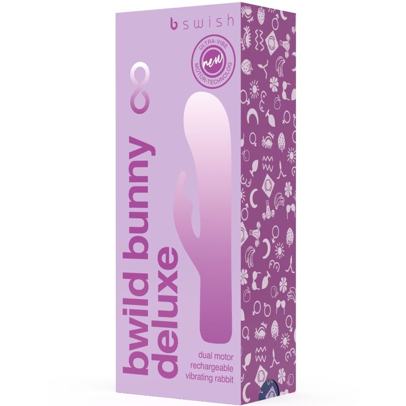 B SWISH - BWILD BUNNY INFINITE DELUXE VIBRATOR RABBIT 10 VIBRATIONS PURPLE - Toys "n" Us