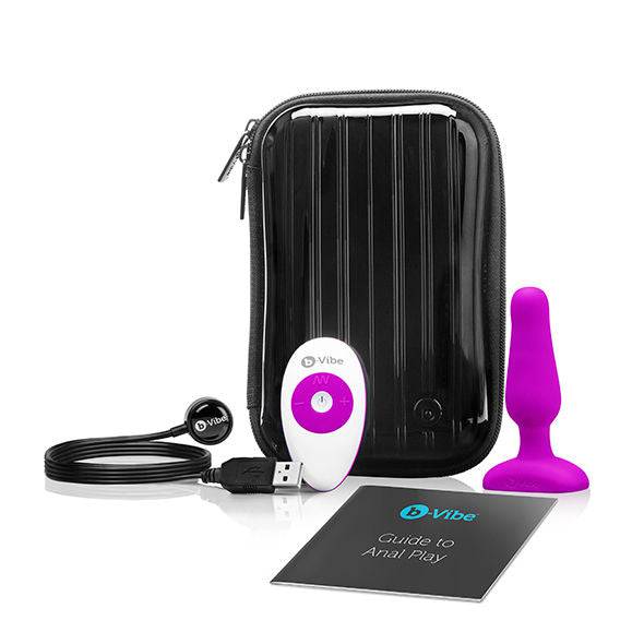 B - VIBE - NOVICE CONTROLE REMOTO PLUG ANAL FÚCSIA - Toys "n" Us