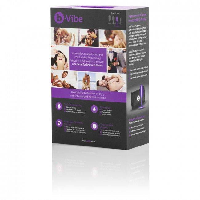 B - VIBE - PLUG ANAL SNUG 2 LILAC - Toys "n" Us