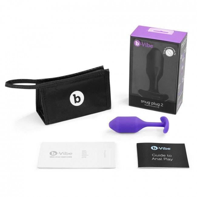 B - VIBE - PLUG ANAL SNUG 2 LILAC - Toys "n" Us