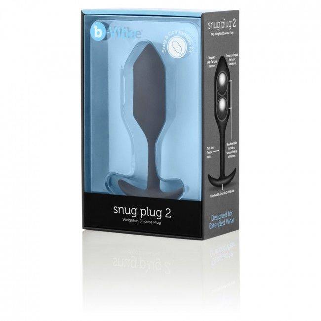 B - VIBE - PLUG ANAL SNUG 2 PRETO - Toys "n" Us