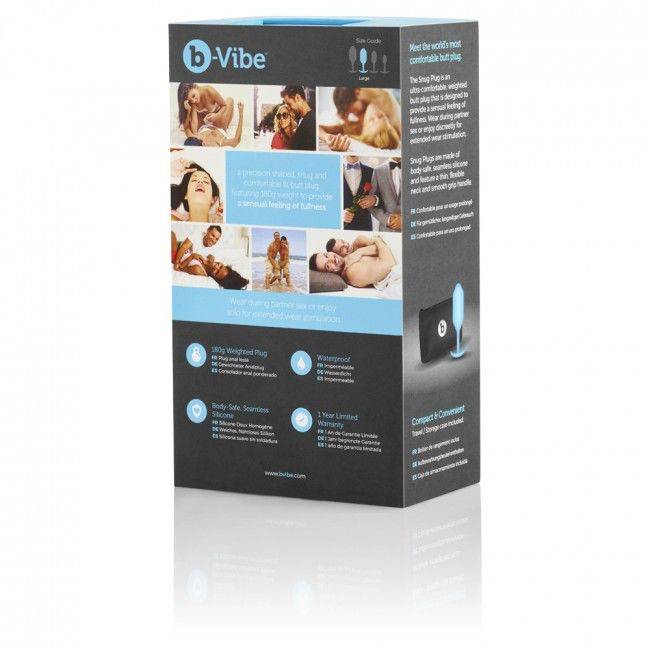 B - VIBE - PLUG ANAL SNUG 3 AZUL CÉU - Toys "n" Us