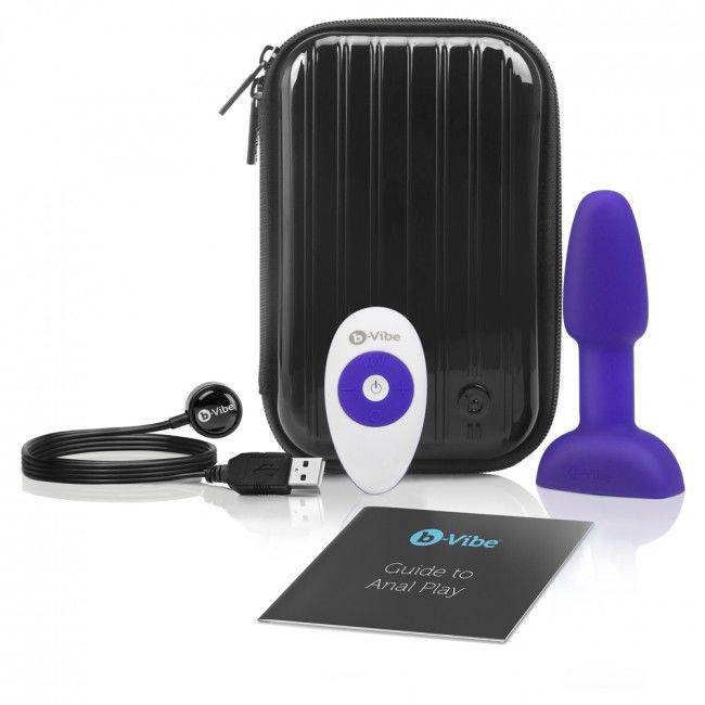B - VIBE - RIMMING CONTROLE REMOTO PLUG ANAL PETITE LILAC - Toys "n" Us