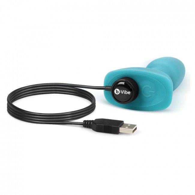 B - VIBE - RIMMING CONTROLE REMOTO PLUG ANAL PETITE TEAL - Toys "n" Us