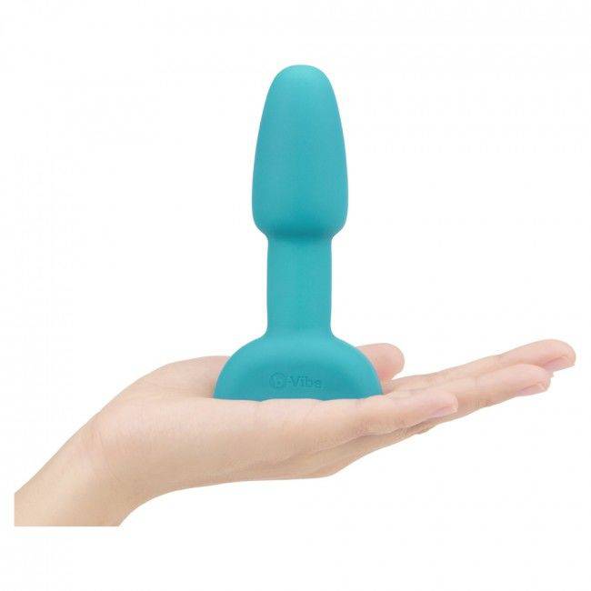 B - VIBE - RIMMING CONTROLE REMOTO PLUG ANAL PETITE TEAL - Toys "n" Us