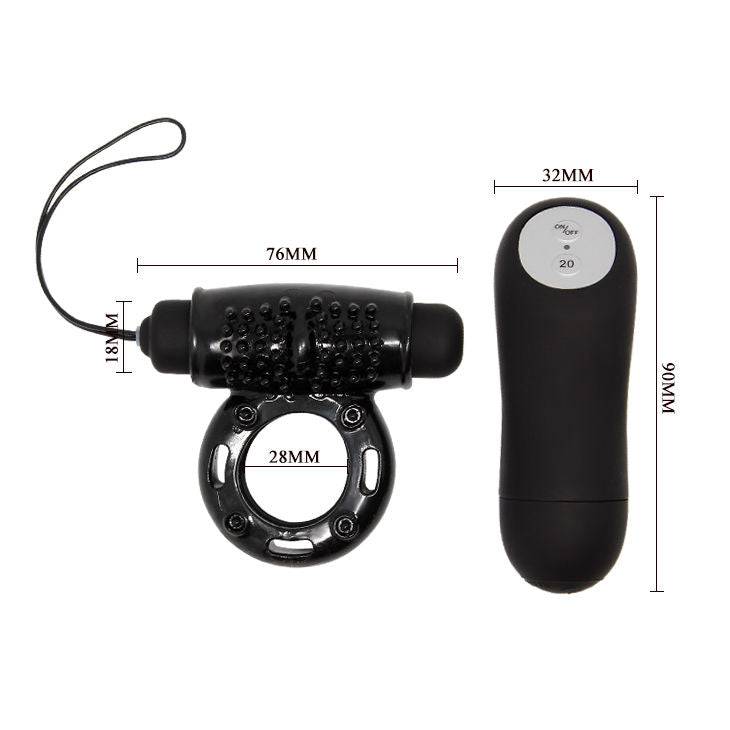 BAILE - ANEL DE CONTROLE REMOTO PRETO 20V - Toys "n" Us