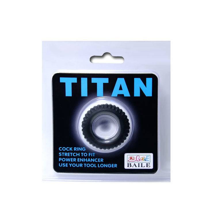 BAILE - ANEL DE PÊNIS TITAN PRETO 1.9 CM - Toys "n" Us