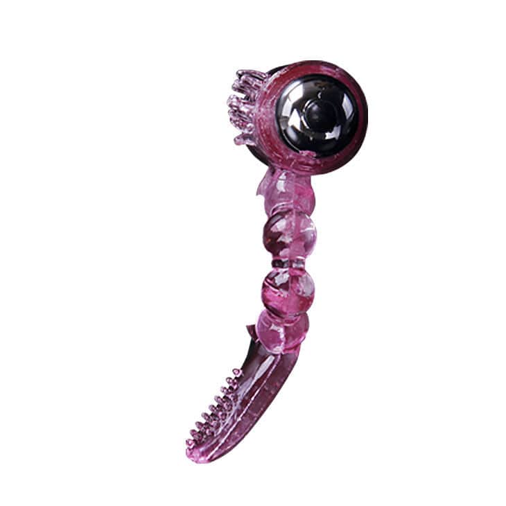 BAILE - ANEL DE SILICONE 10 RITMOS DE LÍNGUA COM VIBRAO ROSA - Toys "n" Us