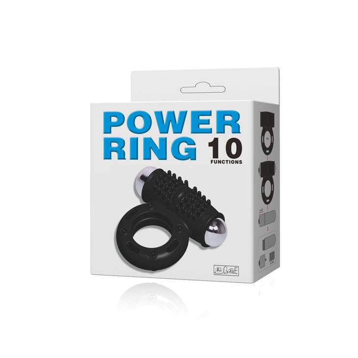 BAILE - ANEL VIBRADOR POWER RING 10V - Toys "n" Us