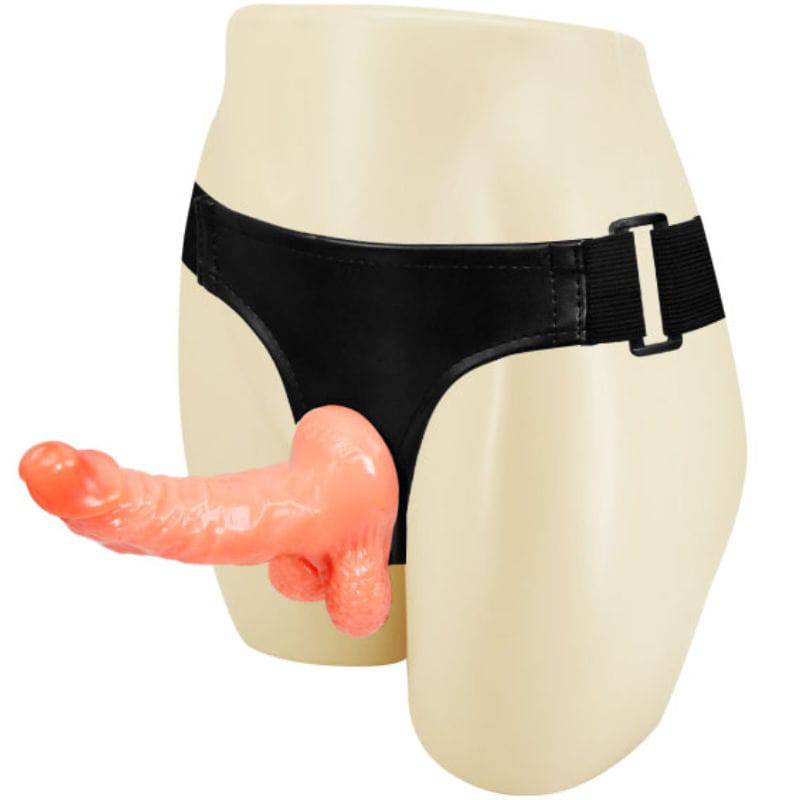 BAILE - ARNÊS COM PÊNIS REALISTA E CALA AJUSTVEL ULTRA APAIXONADA 15.5 CM - Toys "n" Us