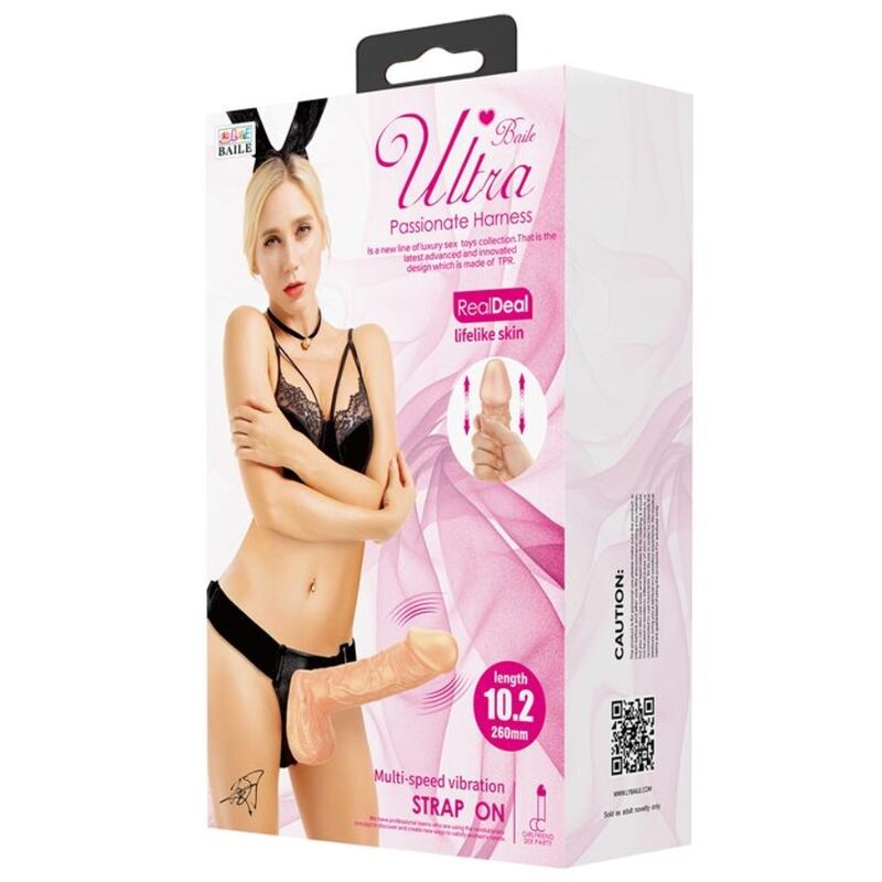 BAILE - ARNÊS DE ULTRA PASSIONATE 26 CM NATURAL - Toys "n" Us