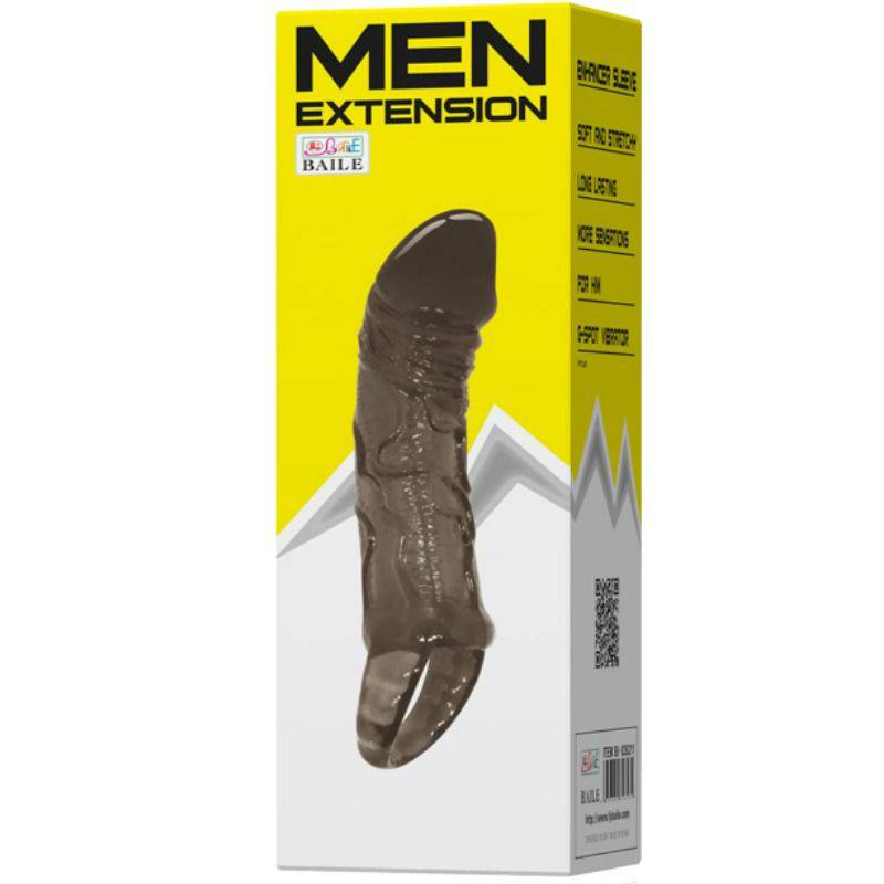 BAILE - BAINHA DE EXTENSO DE PÊNIS COM ALA PARA TESTÍCULOS 11.5 CM - Toys "n" Us