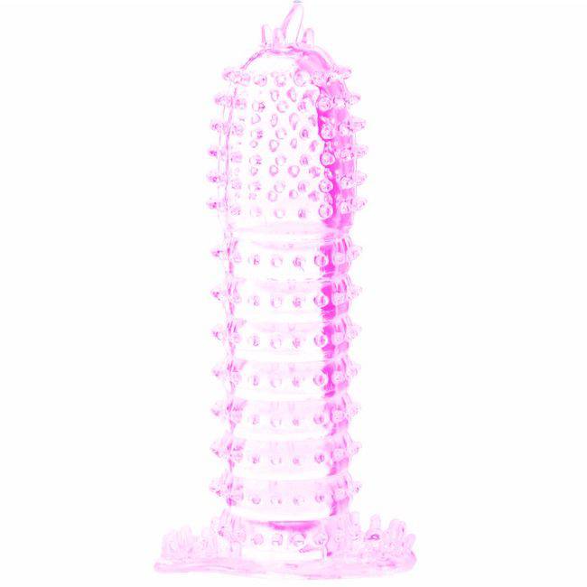 BAILE - BAINHA PARA PÉNIS COM PONTOS ESTIMULANTES ROSA 14 CM - Toys "n" Us