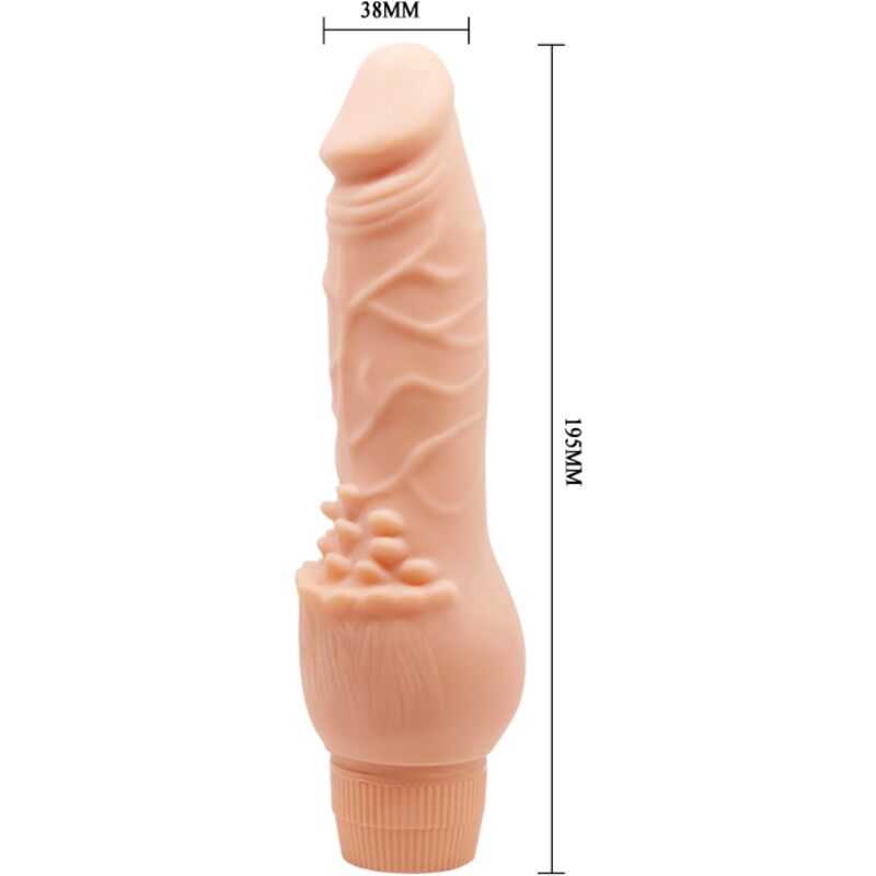 BAILE - BARBARA REALISTIC VIBRATOR 19.5 CM FLESH - Toys "n" Us