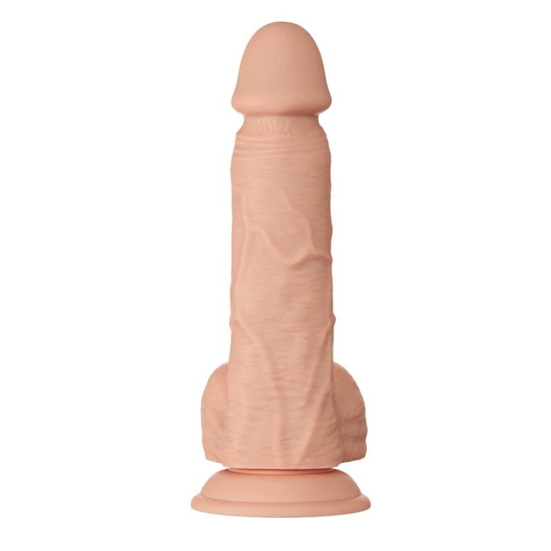BAILE - BELO ENCONTRO BAHAMUT DILDO REALÍSTICO FLEXÍVEL 21.8 CM NATURAL - Toys "n" Us