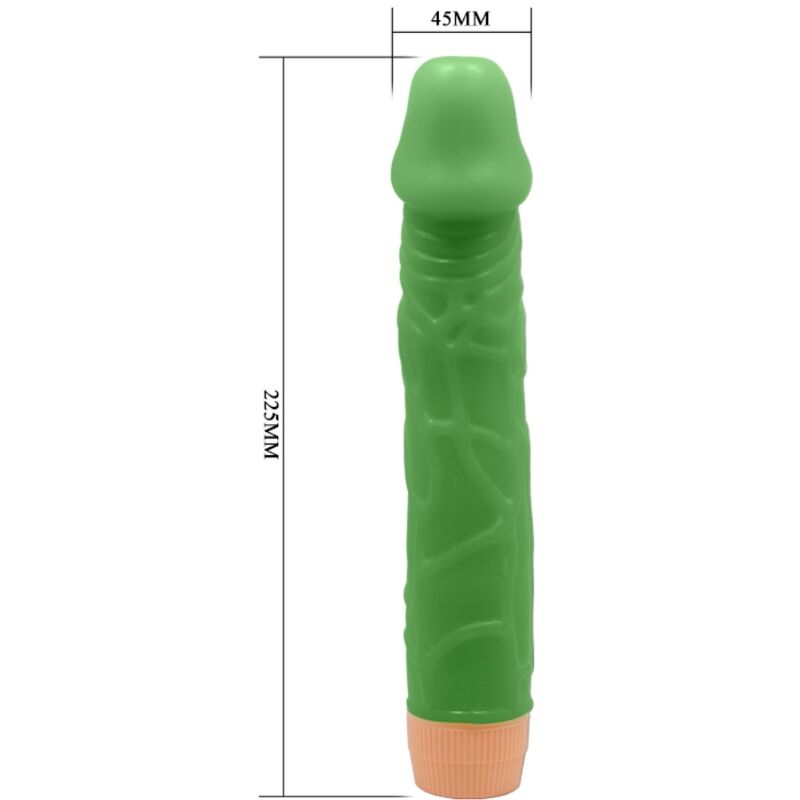 BAILE - BILL REALISTIC VIBRATOR 22.5 CM GREEN - Toys "n" Us